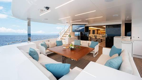elegant yacht
